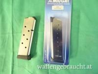 Magazin Colt 1911 - .45 ACP - 8 Schuss - Stainless Steel mit Hartgummi-Boden von MEC-GAR