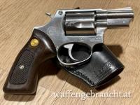 Taurus Mod. 85, Kaliber .38 Spec, 2", Edelstahl, Sickinger Holster Leder