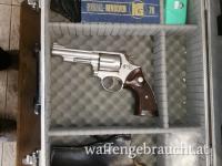 Taurus Stainless im Kaliber .357 Magnum mit 10cm Lauflänge und Zubehör 