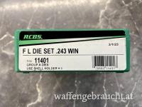 VERKAUFT! RCBS F L DIE Matrizenset mit Nummer 11401 für das Kaliber .243 Winchester 