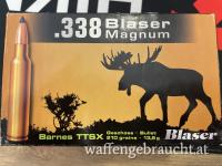 Verkauft **Sonderaktion** 338 Blaser Magnum Barnes TTSX 13,6 g 210 grain 