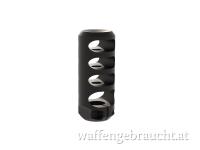 UNLIMITED DYNAMICS Magnum Compensator .22-.338 L.M. 5/8 24 UNEF Stainless Steel QPQ Finish