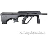 STEYR AUG A3 Z QCB LR 300 BLK LL 417 LONG RAIL 5/8X24