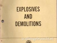 U.S. Army Field Manual 5-25 Explosives and Demolitions v. Oktober 1963