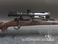 Mauser 98 Stutzen Kal: 9,3x62, LL 42 cm, Swarovski Habicht 2,5-10x56. 