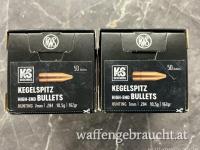 RWS Kegelspitz Geschosse im Kaliber 7mm/.284dia mit 10,5g/162gr