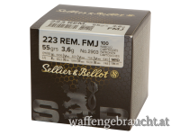 **Angebot** Sellier & Bellot S&B .223 Rem 3,6g FMJ Schüttpackung 1000 Stück | www.waffen.shopping