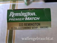 REMINGTON .223 Rem 52grs BTHP Premier Match