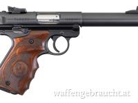 Ruger MK IV Target schwarz mit Holzgriff