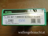 RCBS F L DIE SET Matrizenset mit Nummer 33501 für das Kaliber 7,5x55 Schmidt Rubin