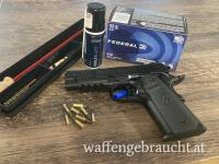 Startersetaktion! Hammerli Arms Forge H1 22 black 4,25" inkl. 500 Schuss und Putzsachen