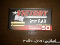 Viktory Platzpatronen im Kaliber 9mm P.A.K.