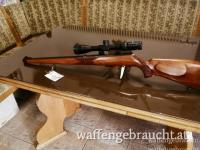 Anschütz 1518 Stutzen im Kaliber .22Win Mag mit Bauer 3-9x40, Absehen 4 und Leuchtpunkt