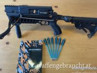 Steambow AR-6 Stinger II Tactical Repetierarmbrust mit 6-Schuss Magazin