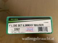 RCBS F L DIE Matrizenset mit Nummer 32801 für das Kaliber 6,5x57 Mauser