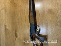 Blaser R8, Holzschaft mit Ledereinlagen, Kaliber 9,3*62