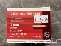 Geco Express Geschosse im Kaliber 7mm/.284dia mit 10,0g/155gr