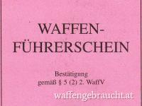 Waffenführerschein ab € 50,-