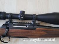 Sauer 200 Stahlsystem 7x64 mit neuer Picatinny Schiene 10 MOA Bushnell 3-12 x 56 Trophy XLT Leuchtpunkt vom BM neu eingeschossen