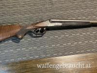 Schöne Gravierte Flinte in 12/70 vom deutschen Hersteller W. Eblen (Cannstatt), Querflinte, auf "Coach Gun"/Home Defense gekürzt