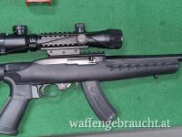 EINZIGARTIG: SET-AKTION RUGER 10/22 Charger in .22 l.r. mit Schubschaft und 3-9x40 SunOpticsUSA