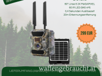 Wildkamera 4G inkl. Solarmodul fix fertig eingerichtet