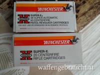 PATRONEN WINCHESTER Cal. 32Win Special 170 gr. und 38 Super Automatic 130 Gr.Full Metall