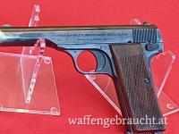 FN - Browning, Mod: 1910/22, 2. WK Fertigung, WaA 140 gestempelt, gefertigt 1940-1944, guter Zustand