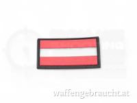 Austria Flag PVC Klett Patch (3x5cm)