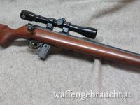 Stirling Model P14, Kleinkalibergewehr mit Mündungsgewinde, .22lr / lfb., Repetierbüchse, 10-Schussmagazin