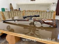 Bühag Büchsflinte im Kaliber 8x57JRS und 12/70 mit Swarovski 3-10x42, Absehen 4a