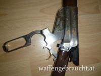 Winchester 1895 Jubiläumsmodell Silber und Echt-Gold cal. 30.06. Springfield