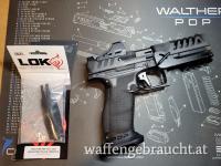 Walther PDP Match - Polymer - Merkle Tuning - Tungsten Guide Rod, Brass Grip, Holosun SCS