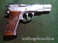 CZ 75 - STAINLESS - 9mm Para - neuwertig 