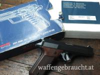 RARITÄT Benelli B76, Sammlerwaffe, Pistole im Kaliber 9mm Luger komplett in originaler Box, Highend Centerfire Pistol