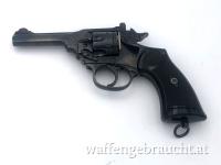 Sehr schöner Britischer Kipplauf-Armeerevolver Revolver  - Webley Mark IV  Kaliber 38 - 2. Weltkrieg