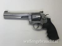 S&W Smith & Wesson Revolver Mod. 686 Competitor, 6 Zoll, Kal. .357 Magnum, stainless Steel