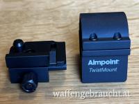 Aimpoint® Magnifier TwistMount Ring & Base für 30mm Durchmesser Original und Neuwertig 