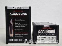 Nosler Accubond .338" Spitzer, 250 grain (16.1gr)