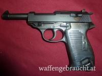 Pistole, Mauser- Oberndorf, Mod.: Walther P38 des österreichischen Bundesheeres