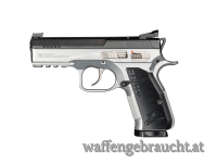 CZ Shadow 2 Compact mit Reflexvisier Kal.9×19 Silber Industrial Black „“limitierte Auflage““