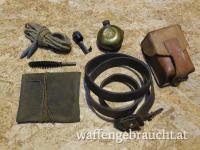 Mauser Ordonanz Set K98 K98k M48 M48A 7-teilig! Patronentasche, Trageriemen, Putzzeug, Mündungsschoner, usw...