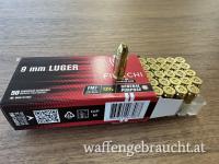 9mm Fiocchi  124gr.  Munition