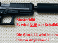 B&T Schalldämpfer für Kleinkaliber .22lr mit M9x0,75mm Gewinde - ideal für GLOCK 44